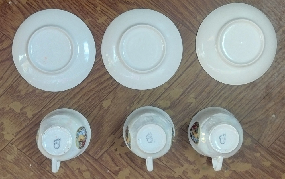 Кофейно-чайна пара чашка+блюдце вінтаж СРСР (110мл) Львів - зображення 6