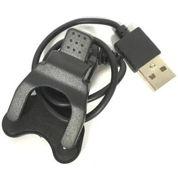 DM Зарядний кабель для смарт-годинників 2-pin Clip Black Харків - зображення 2