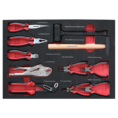 Инструментальная тележка с инструментом 7 секций, 228 ед. TORIN NTBR4007-X-2 Харьков - изображение 4