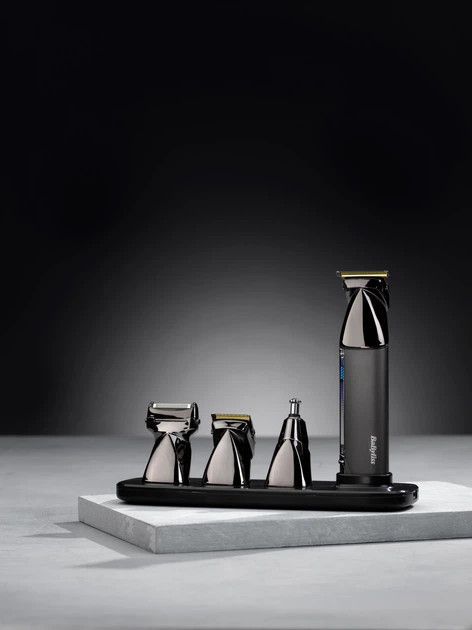 Машинка для стрижки волос в наборе Babyliss MT991E черная Київ - зображення 7