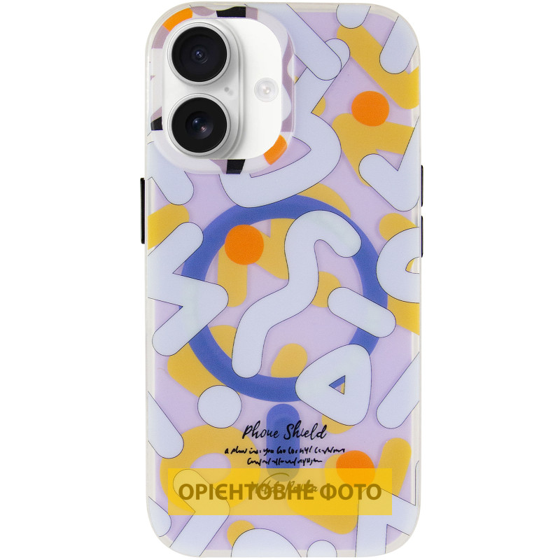 TPU чехол Pastel Chaos with Magnetic Fit для Apple iPhone 16 (6.1") Херсон - зображення 4