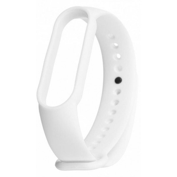 DM Ремінець для Фітнес-трекера Xiaomi Mi Band 5/6 White Харків - зображення 1