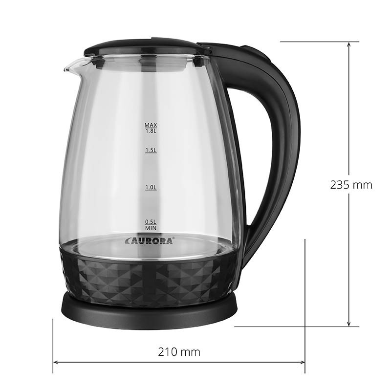 Чайник электрический Aurora 3503AU 1.8 л Київ - зображення 3