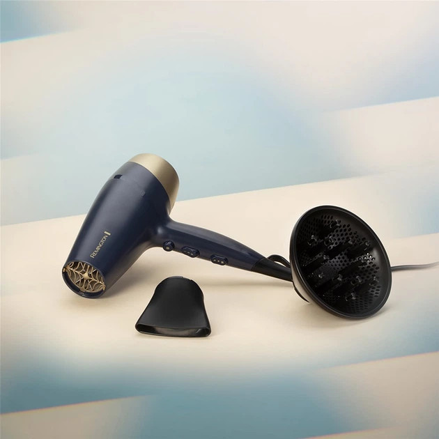 Фен Remington Sapphire Luxe Hairdryer D5805 2200 Вт синий Київ - зображення 5