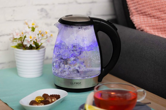 Електрочайник First FA-5405-8 1.7 л черный Киев - изображение 3