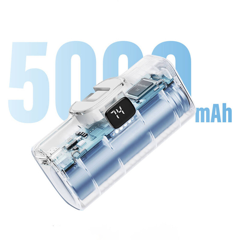 Портативное ЗУ Power Bank WIWU Wi-P017-C Type-C 5000 mAh Херсон - изображение 7