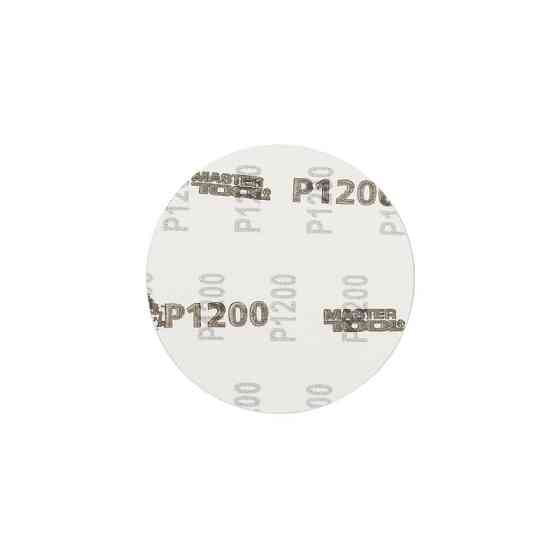Круг шлифовальный на липучке MASTERTOOL 125 мм зерно 1200, набор 10 шт 08-2582 Харків