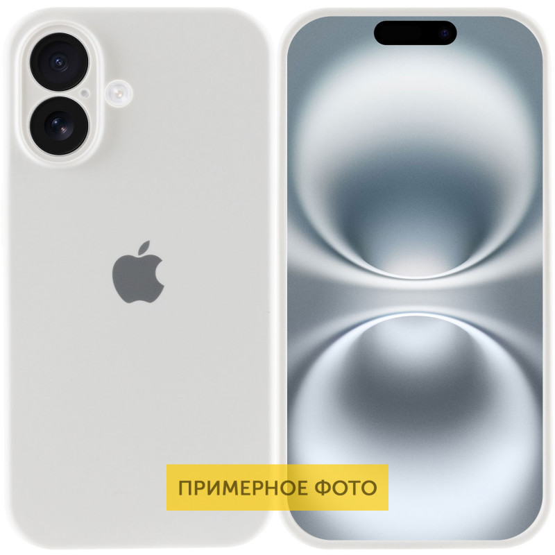 Чехол Silicone Case Full Camera Protective (AA) для Apple iPhone 16 (6.1") Херсон - зображення 3