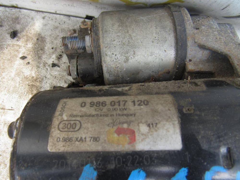Стартер Opel Combo 1.6 бензин 2001-2012 (0986017120) Ковель - изображение 2