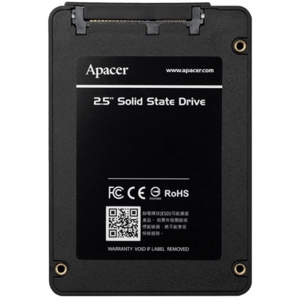 Накопичувач SSD 960GB Apacer AS340 Panther 2.5 SATAIII 3D TLC (AP960GAS340G-1) (Код товару:34691) Харьков - изображение 4