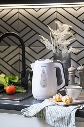 Электрочайник Mesko MS-1261 grey 1.7 л серый Київ - зображення 3