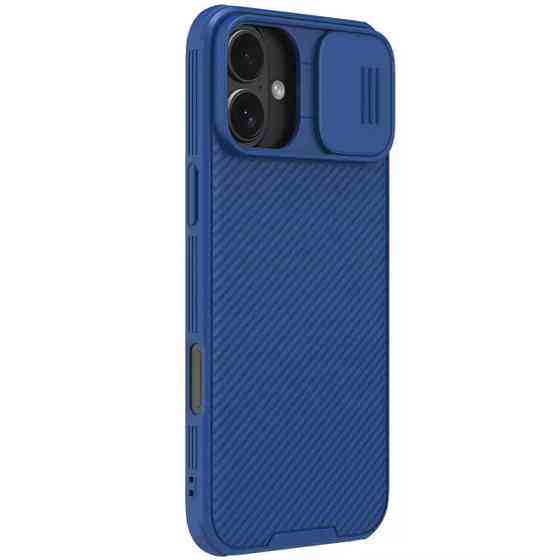 Карбоновая накладка Nillkin CamShield Pro для Apple iPhone 16 (6.1") Херсон