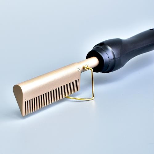 Расческа-утюжок для выпрямления волос Stenson WW-02594 Київ - зображення 2