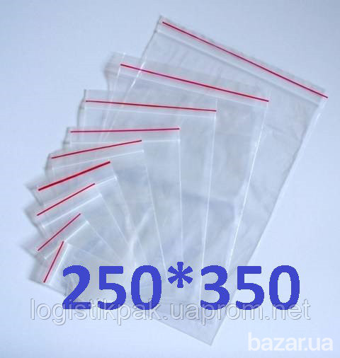 Пакет Зиплок 250x350 Харків - зображення 1