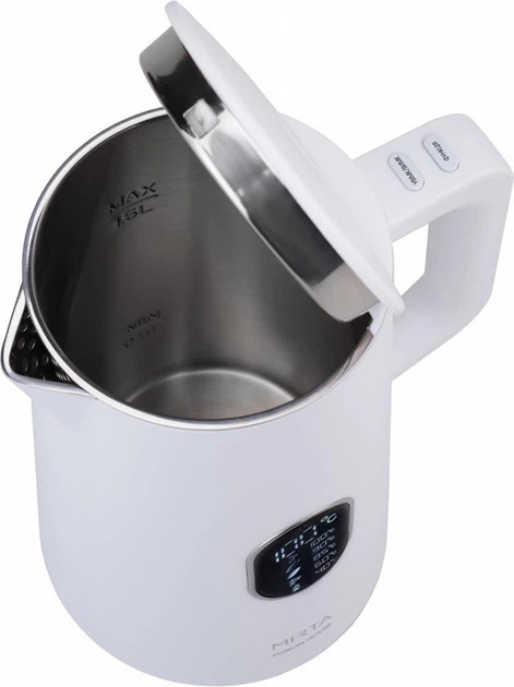 Электрочайник Mirta KT-1000W 1.5 л белый Київ - зображення 7