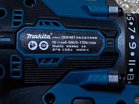 Акумуляторний безщітковий шуруповерт Makita DDF487 Харків