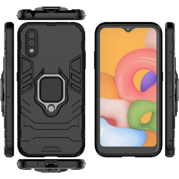 Чохол Transformer Ring for Magnet Samsung A01 Black (Код товару:13315) Харків - зображення 3