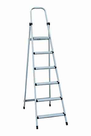 Лестница металлическая MASTERTOOL "МАСТЕР" 6 ступеней h 1250 мм max 150 кг 79-1056 Харків
