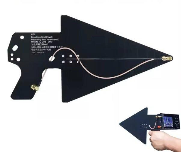Антенна UWB 600MHz-10GHz 6dBi, измерительная антенна EMC, логопериодическая с пигтейлом (10917) Днепр - изображение 6
