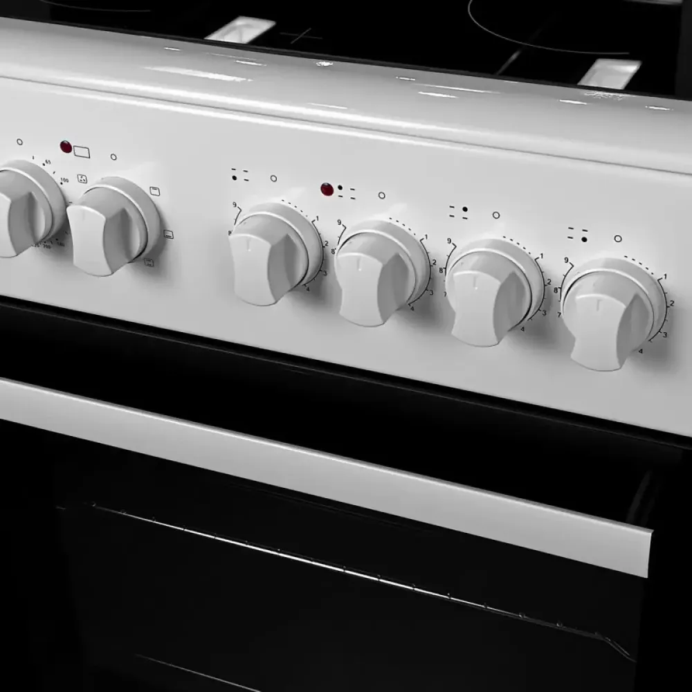 Плита стеклокерамическая электрическая Grunhelm EFC6613W с духовкой 133516 Київ - зображення 10