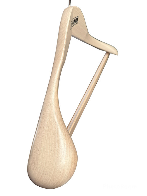 Вешалка для тяжелой одежды с рез.лентой на перекладине, 43,0 х 6,5 см, VILAND 24600 Київ - зображення 1