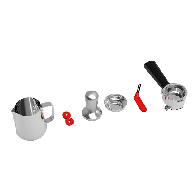 Кофеварка рожковая Sogo SS-5690 1550 Вт серебристая Киев - изображение 5