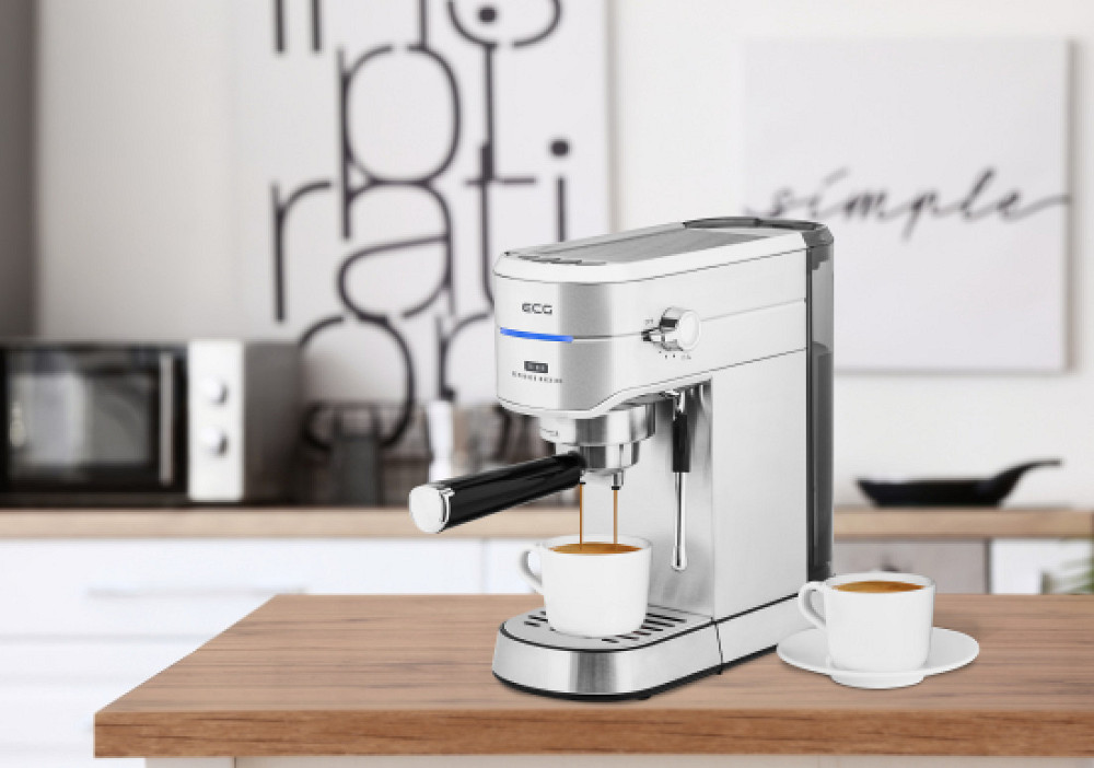 Кофеварка эспрессо EСG ESP-20301-White 1450 Вт Киев - изображение 6