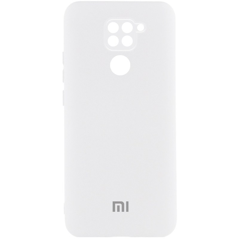 Чехол Silicone Cover Lakshmi Full Camera (AAA) with Logo для Xiaomi Redmi Note 9 / Redmi 10X Херсон - зображення 1