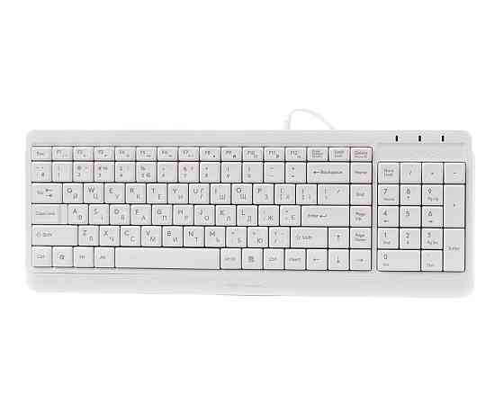Клавиатура компьютерная проводная A4Tech Fstyler FK15(White) белая Киев