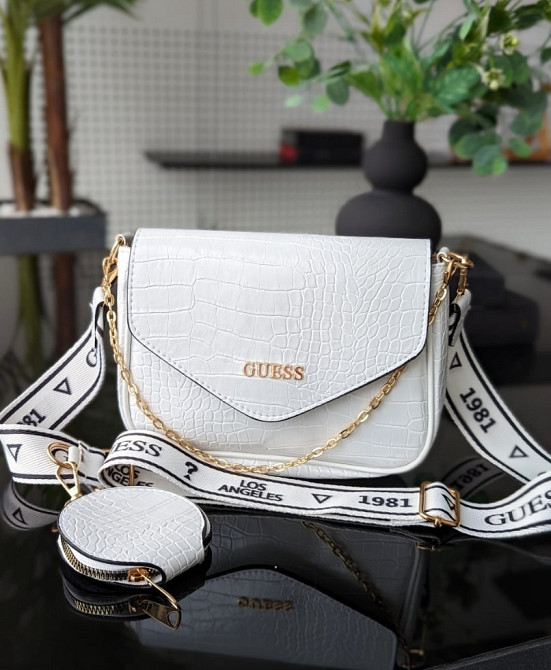 сумка женская с широким ремнем брендовая не дорого AN23 Киев - изображение 2