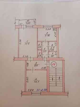 Продам 2 к.кв. місто Богодухів Богодухов