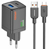 Уценка СЗУ Amaya E81S PD30W+QC3.0 (1USB-A/1C) + кабель USB to Type-C Херсон