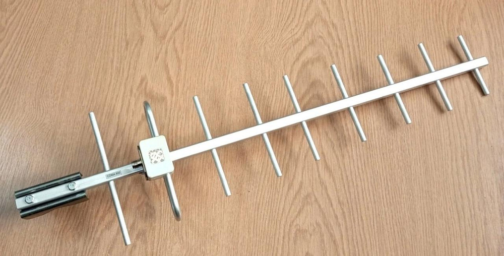 Антенна 824-894 МГц 9,5 дБ 25 Вт Yagi A1D 800-TNC Днепр - изображение 1