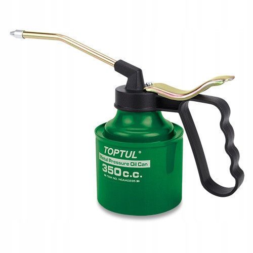 Масленка для смазки металлическая TOPTUL 350мл жесткий наконечник NCAA0235 Харків - зображення 2