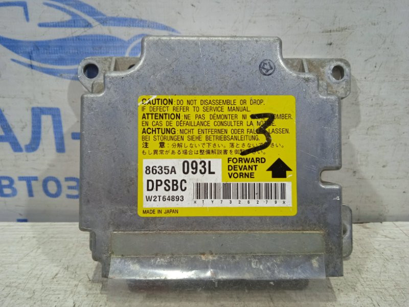 Блок управления AIRBAG Mitsubishi Pajero Wagon 4 3.2 ДИЗЕЛЬ 4M41 2006 (б/у) Київ - зображення 1