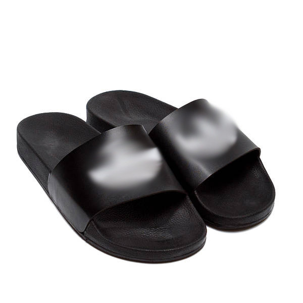 Мужские  летние шлепанцы black Київ - зображення 2