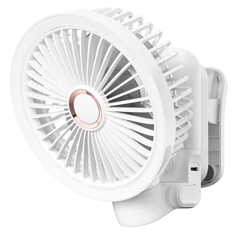 Портативный вентилятор GF12 с зажимом+LED 5400mAh Херсон - зображення 1