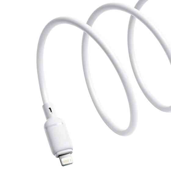 Дата кабель Baseus Silky Series OS Fast Charging USB to Lightning 2.4A (1m) (P1037770) Херсон