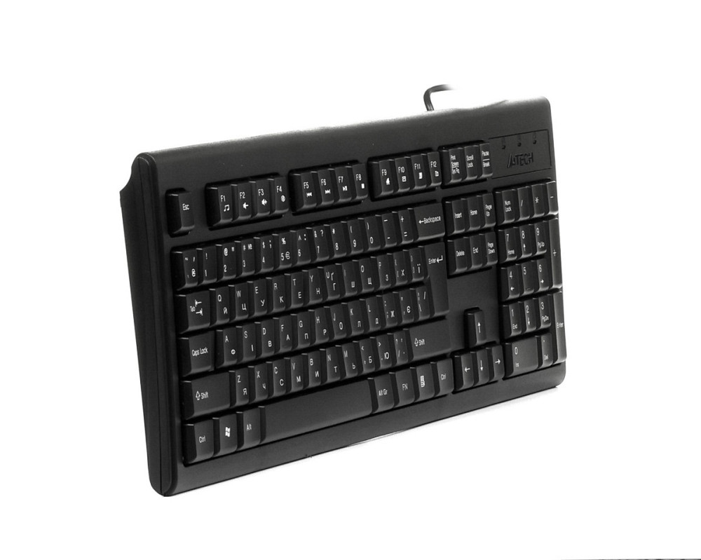 Клавиатура компьютерная проводная A4Tech KRS-83USB(Black) черная Київ - зображення 3