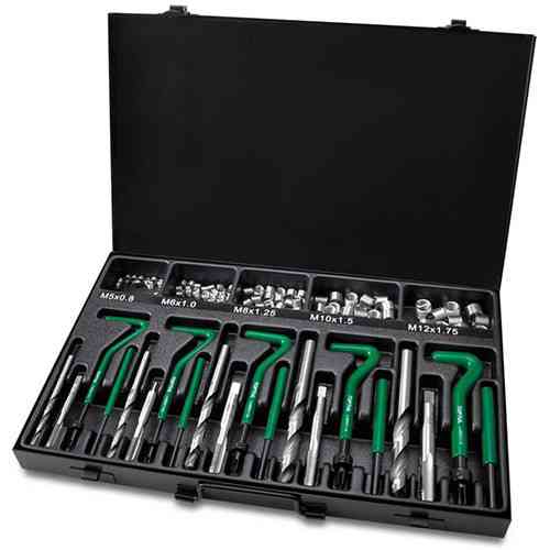 Набор для восстановления резьбы TOPTUL JGAD130A 130ед. (M5,M6,M8,M10,M12) Харків