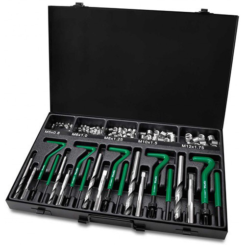 Набор для восстановления резьбы TOPTUL JGAD130A 130ед. (M5,M6,M8,M10,M12) Харків - зображення 1