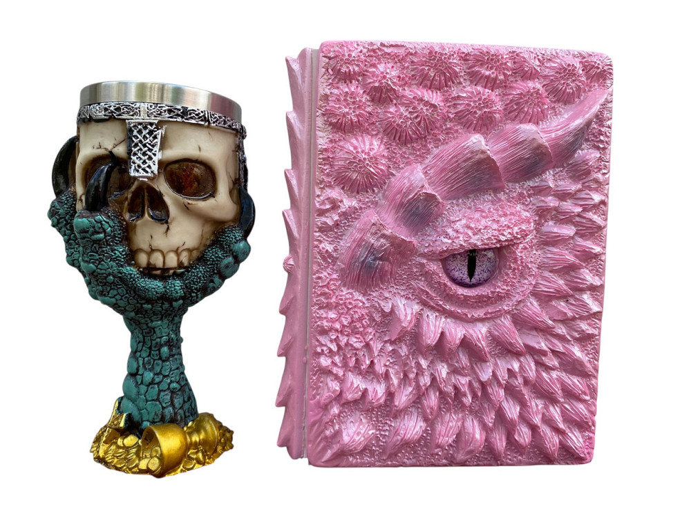 Подарочный набор Бокал 3 Лапа Дракона и Блокнот 3 «Дракон Единорога» Київ - зображення 3