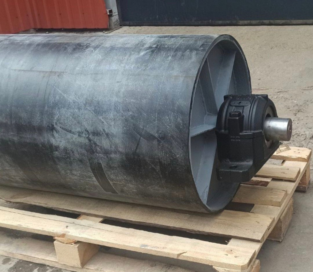 Приводной барабан 750х1400 (усиленный) с подшипниками, барабан конвейерный Киев - изображение 7