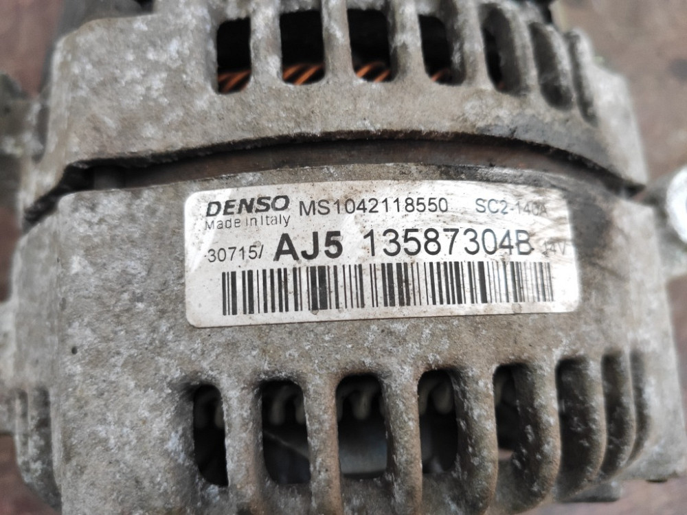 Генератор Opel Meriva B 1.3 cdti 2010-2017 (13587304) Ковель - изображение 5