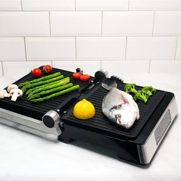 Мультигриль Magio MG-356 2400 ВТ серебристый Київ - зображення 7