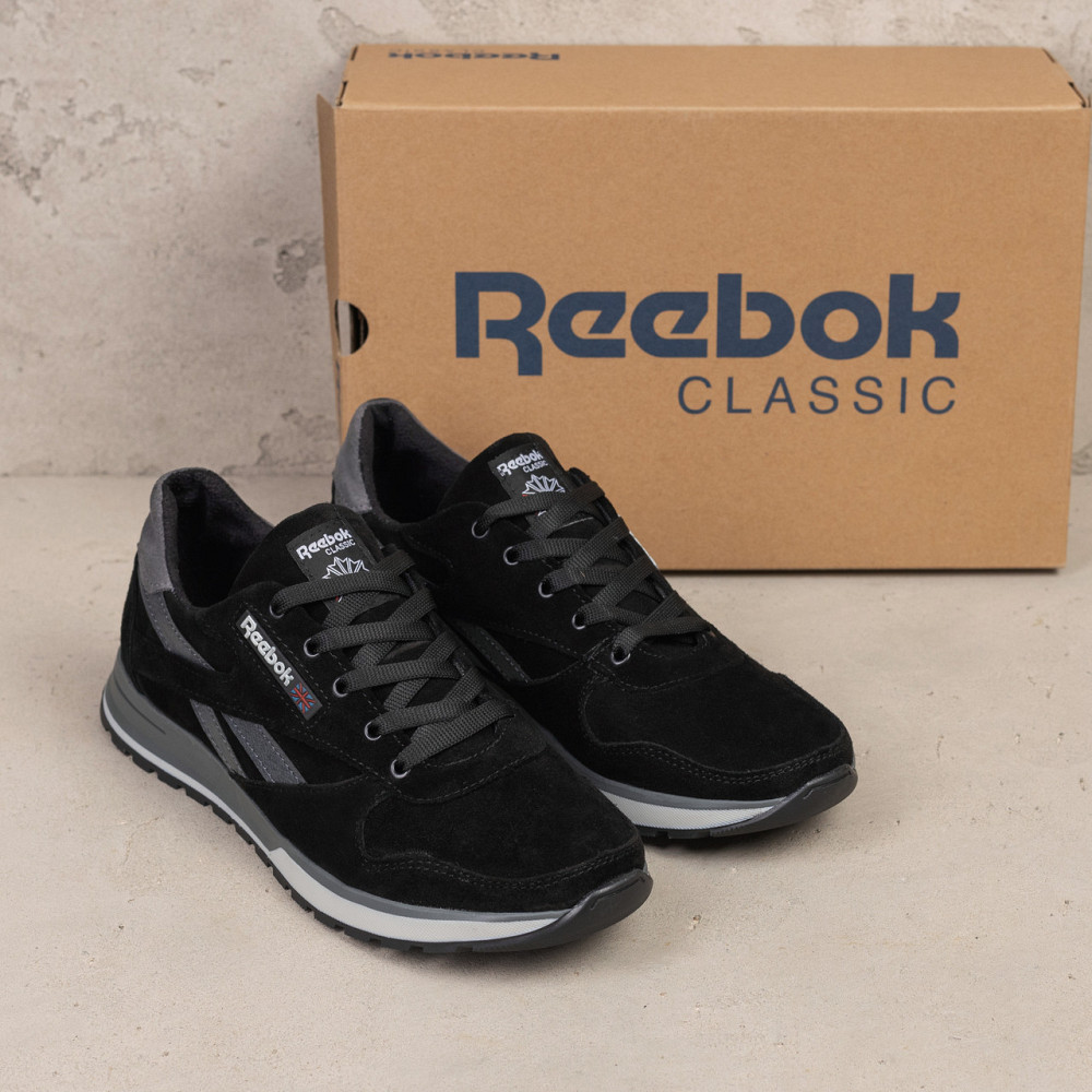 Мужские кожаные кроссовки Anser Black Київ - зображення 7