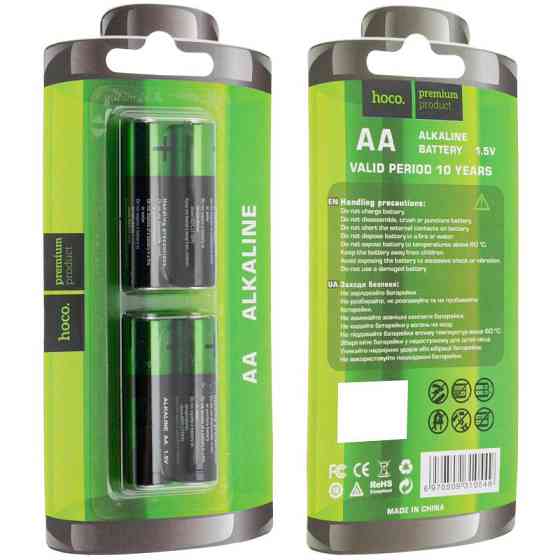Батарейки Hoco AA (LR6) Alkaline упаковка 4 шт Херсон