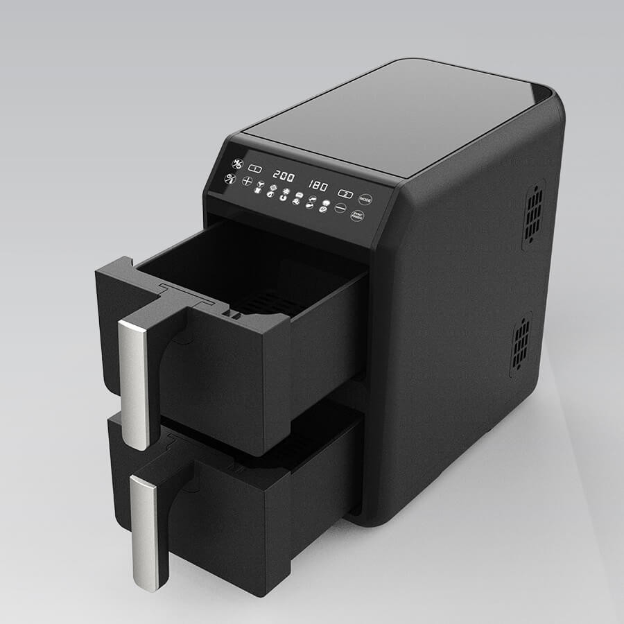 Аэрофритюрница Maestro MR-761 2400 Вт черная Киев - изображение 3