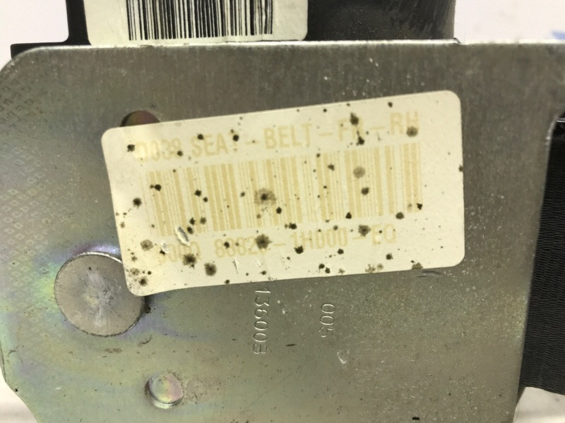 Ремень безопасности передний правый Kia Ceed 2006-2012 888201H000EQ (Арт. 54301) Київ - зображення 5