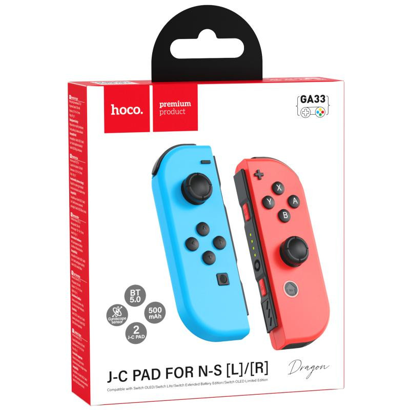 Беспроводной контроллер Hoco GA33 Dragon for Nintendo Switch (500mAh) Херсон - зображення 2